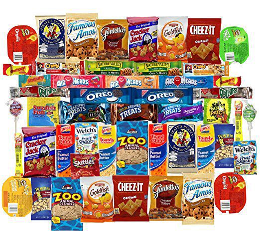 For the snacker: Mega Snacks Variety Care Package Gift Box